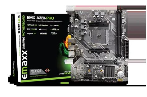 emaxx ssd|Emaxx A320M AM4 AMD Motherboard EMX.
